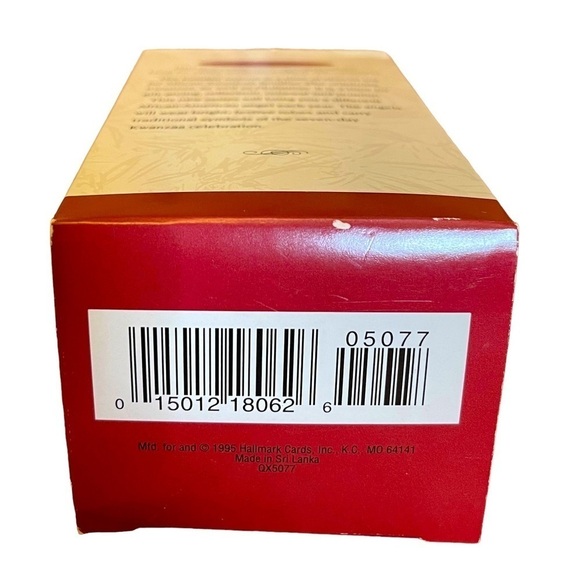 1995 Hallmark Kwanzaa Keepsake Ornament Celebration of Angels #1/4 Collectible - Picture 11 of 12